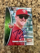 Thomas Eshelman Signed 2025 Fort Wayne TinCaps Team Set San Diego Padres # 32