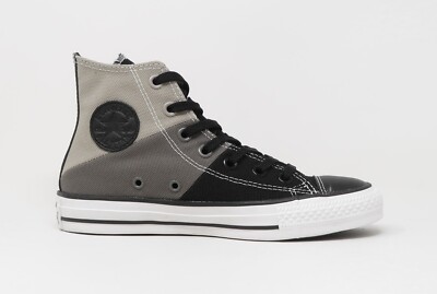 CONVERSE A/S Chucks Tri-Panel Charcoal Gray Canvas Women Girls Shoes Sneakers