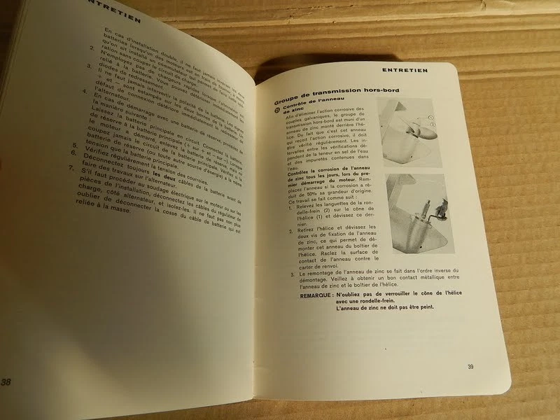 MANUALE USO MANUT. ORIGINALE 1967 VOLVO PENTA 150 B 200 AQUAMATIC SPEEDBOAT - Immagine 3 di 4