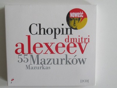 Chopin 55 Mazurkas Dmitri Alexeev. 2CD. Luxus Ausgabe. Neu. OVP.