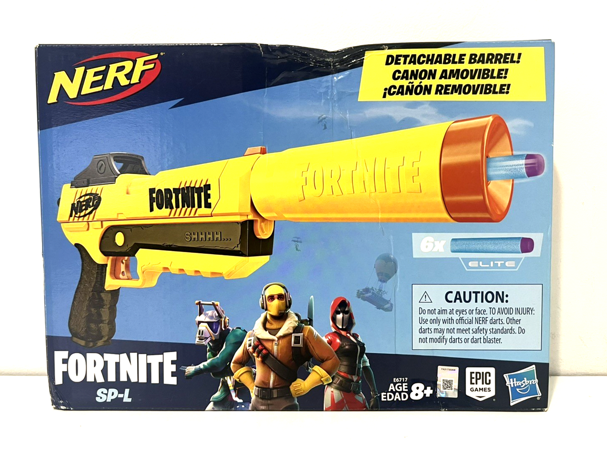 NERF FORTNITE SP-L ELITE DART BLASTER REPLICA PISTOL GUN