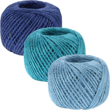 Jubileeyarn Crafty Jute Twine String Jute for Artwork, DIY Crafts, and Gift Wrap