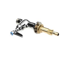 T S Brass Single Pantry Swivel Base Faucet, Single Hole Base B-0205-LN - Genuine