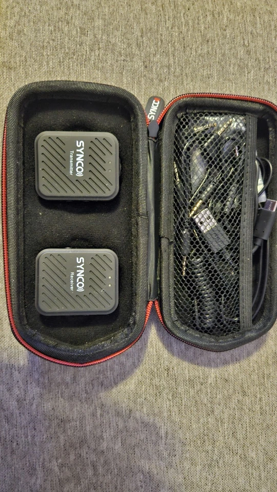 SYNCO G1(A1) Lavalier Lapel Mic w/Transmitter Receiver Kit For Camera Smartphone