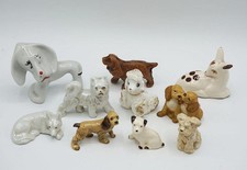 Lot of Miniature Terrier Scotty Dog Figurine Porcelain etc.