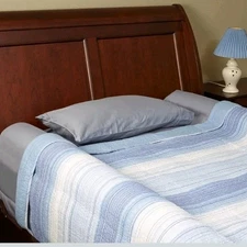 hiccapop [2-Pack] Foam Bed Bumpers Toddler Bed Rails with Water-Resistant Cover 