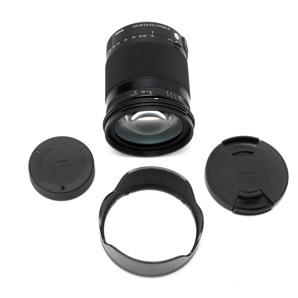 Sigma Objektiv 18–300 mm f/3,5–6,3 DC OS Macro HSM Contemporary Nikon AF - Bild 4 von 4