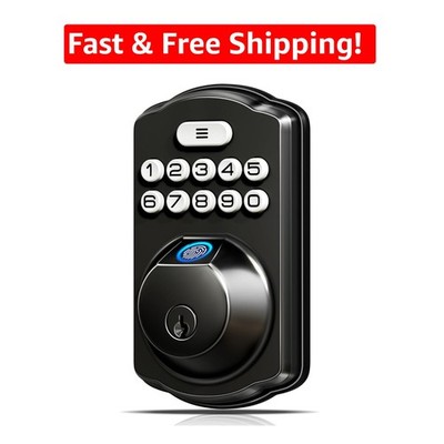 Versatile KS02A Electronic Keypad Lock for Front and Back Doors - Easy Install