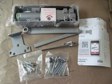 LCN 4040XP Rw/PA AL 689 Door Closer, Aluminum Finish, Non-Handed, NEW