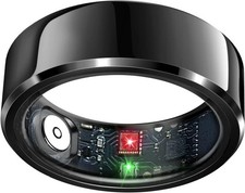 2025 Smart Ring Health Tracker, IP65 Waterproof Monitor for Heart Rate Fitness