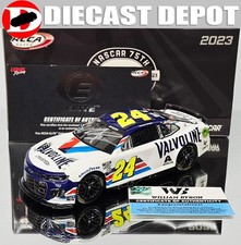 AUTOGRAPHED WILLIAM BYRON 2023 VALVOLINE 1/24 ELITE SERIES