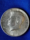 1964 Kennedy Circulated 90% Silver Ungraded Half Dollar Coin 50C (226)