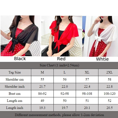 Fashionable Lace Up Lightweight Chiffon Top for Women's Summer Outfits - Picture 4 of 22