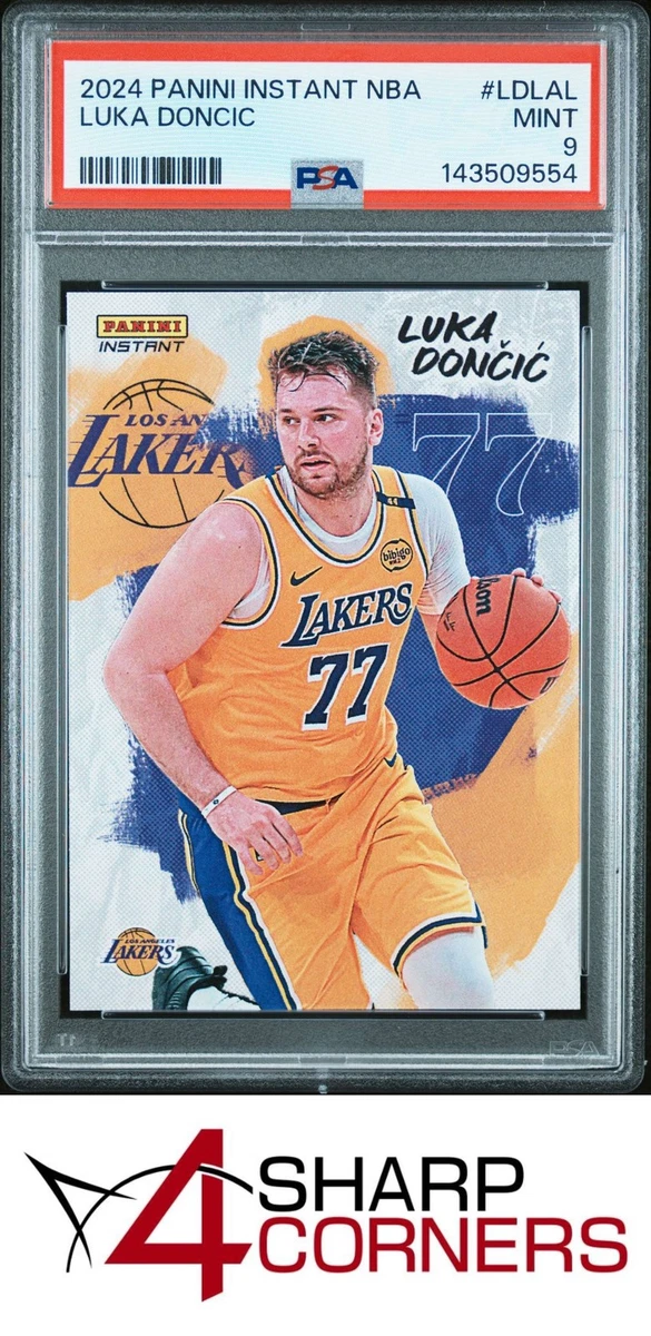 Luka Dončić 9 Graded Basketball Sports Trading Cards & Accessories