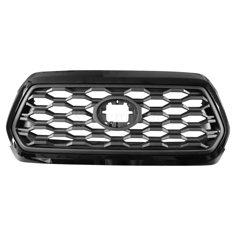 Front Bumper Grille Grill Insert Black For 2016 2017 2018-2023 Toyota Tacoma TRD Foto 2 de 4
