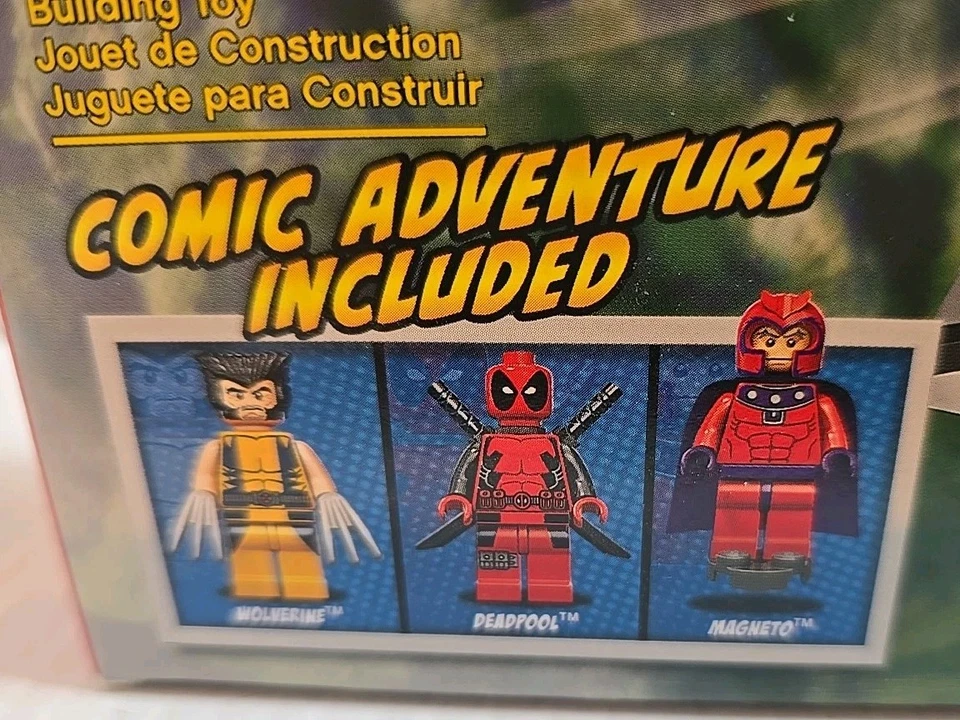 LEGO Marvel Super Heroes: Wolverine's Chopper Showdown (6866) New Very Clean Box - Image 2 of 4