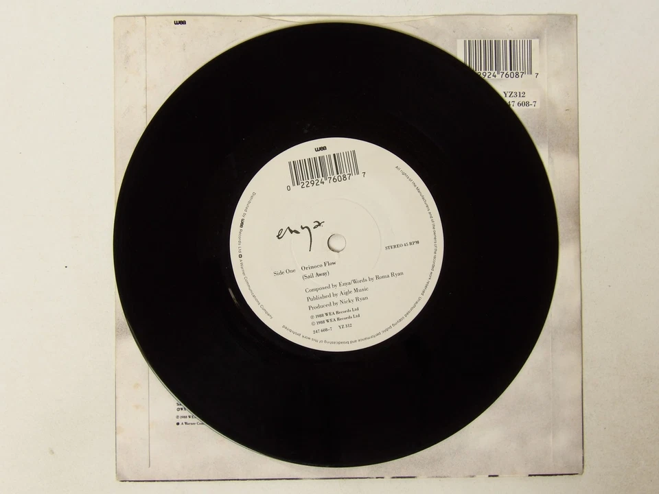 Enya: Orinoco Flow (sail away)   EX+    1988   7" - Image 3 of 4