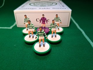Subbuteo/Santiago 5 A Side/Indoor Arena Team. Scottish Side. Celtic.