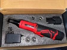 JAVN Cordless 3/8 Electric Ratchet Wrench- Rechargeable Battery