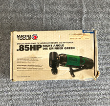 Matco Tools Mt5883 Right Angle Die Grinder .85hp 90 Psi Green Box