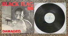 Black Flag - Damaged OG US 1984 SST 007 Repress from K Disc Master Reissue RARE!