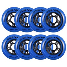 Rollerex VXT500 Inline Skate Wheels 8-Pack  Various Size  Color Options Av...