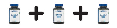 3 x Applied Nutrition CLA Gold 1000 - 100 softgels (EAN (107,75 EUR/kg)