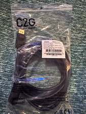 C2G 54402 10ft DisplayPort Male to Male Latching Cable Black