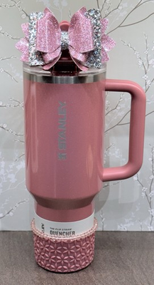 #ad Stanley Quencher ProTour Flip Straw 40oz. “Port Shimmer” Pink $80.75