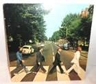 The Beatle's ABBEY ROAD 33 1/3 RPM LP  Apple Label 12 inch disc No Sleeve