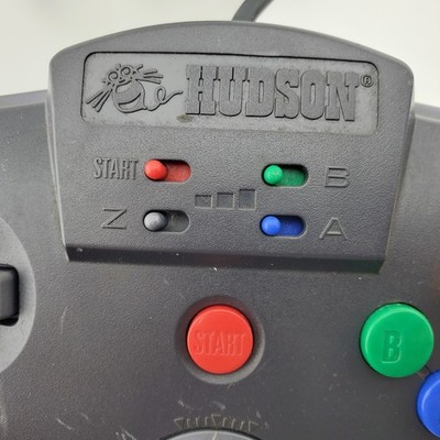 Hudson Joycard 64 Wired Turbo Controller Black for Nintendo 64 | eBay