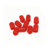 500X Plastic Valve Covers Dust Cap Red For SMA Female Jack RF Connector Adapter