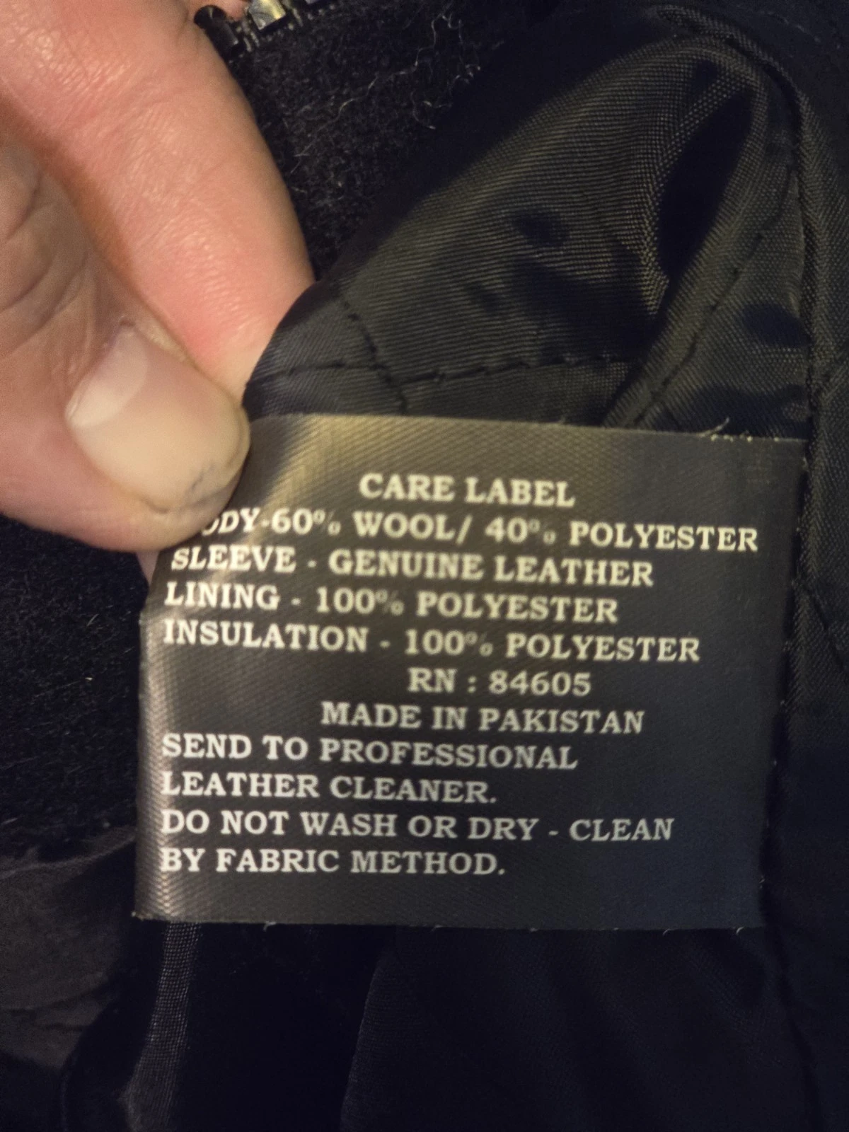 RARE US Post OfficeWOOL LEATHER MILLION MILE SAFE DRIVER MILESTONE MAIL JACKET S - product detail image 12