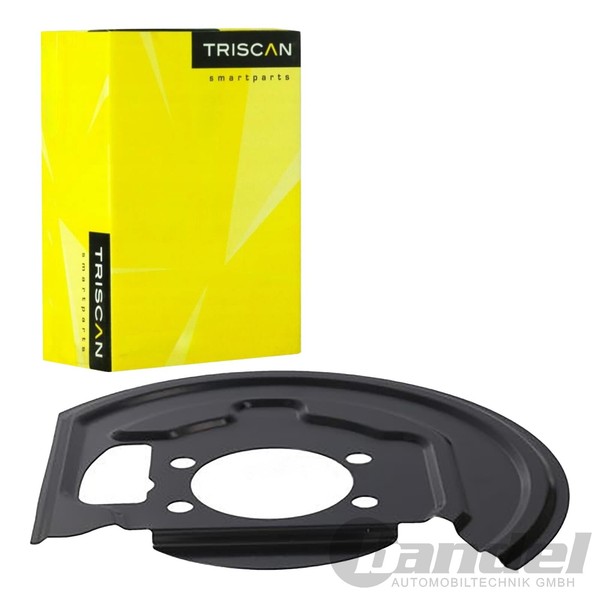 Triscan Spritzblech Bremsscheibe Vorne Links Passend FüR Nissan Qashqai X-TRAIL-image