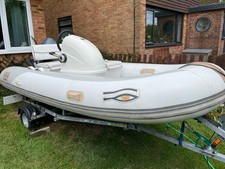 2014 Ribeye TA365 aluminium hull rib / 20hp Yamaha outboard/ extreme trailer