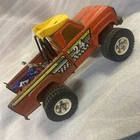 Vintage Tonka Orange bird Custom 4 X 4 Truck W/dirtbike