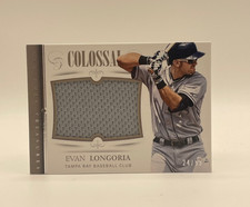 2014 Panini National Treasures Baseball Colossal Evan Longoria /99 Rays
