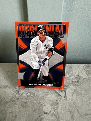 Aaron Judge 2026 Topps Series 1 Perennial All-Stars PAS-14 Orange # /25