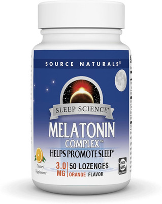 Melatonin Complex - 50 Orange Flavored Lozenges
