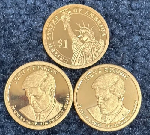 2015-S Presidential Dollar John F Kennedy Proof — photo from the most recent tracked eBay sale