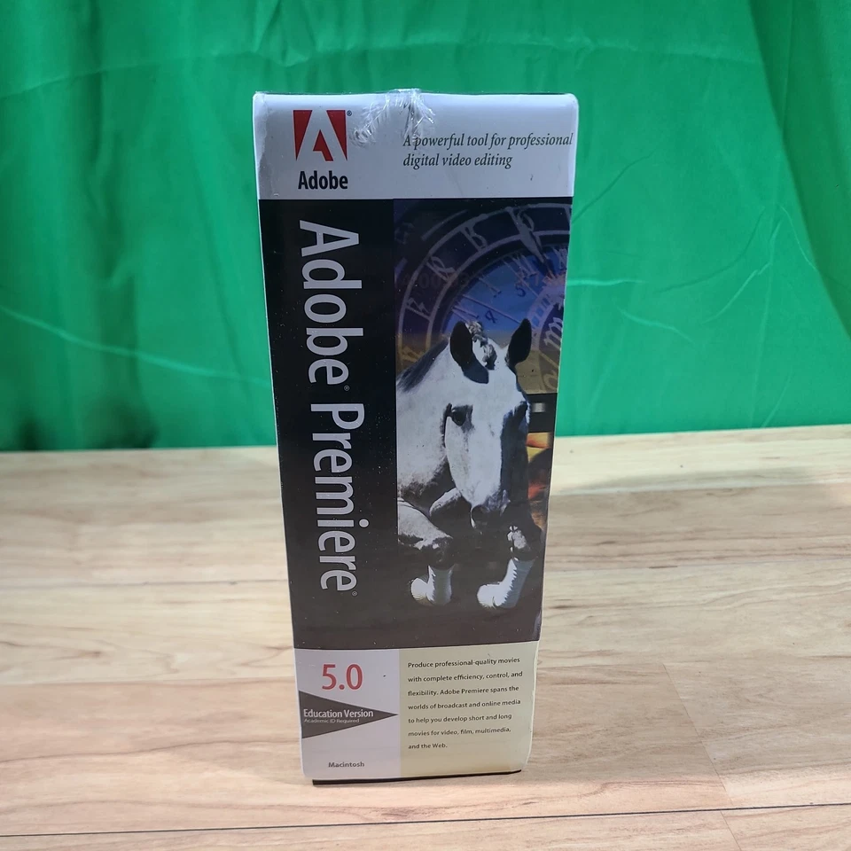 Adobe Premiere 5.0 / 5.1 CD-ROM For Macintosh - NEW SEALED - Image 4 of 4