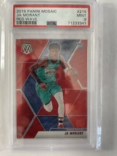 2019-20 Panini Mosaic - Rookies Ja Morant #219 Red Wave Prizm (RC