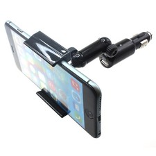 For Samsung Galaxy S23/Ultra/Plus - Charger Car Mount Holder DC Socket USB Port