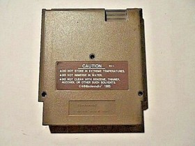 VINTAGE 1985 JOHN ELWAY'S QUARTERBACK CHALLENGE NINTENDO NES NO BOX OR MANUAL!