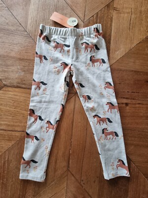 Target - Girls Unicorn & Floral Legging - Size 4 RRP $8