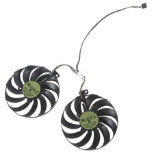 2PC T129215SU 4Pin Graphic Card Cooling VGA Fan for RX5600XT 5700 12V 0.5A