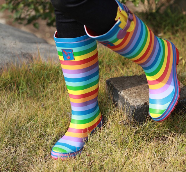 rainbow clearance boots