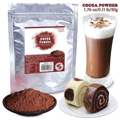 Various Dutch Cocoa Powder Pure Organic Special for Baking Drink Food Alkalized - Picture 8 of 13