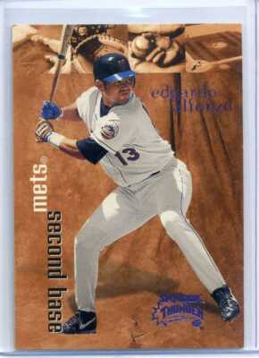 EDGARDO ALFONZO 1999 Skybox Thunder RANT PARALLEL #20 - METS