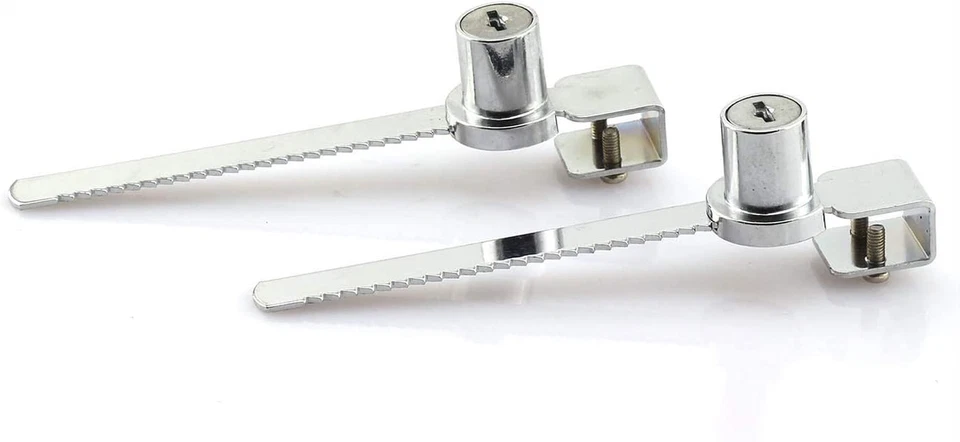 2-Pack Glass Lock Terrarium Showcase Display Case Cabinet Sliding Glass Push Doo - Image 4 of 4